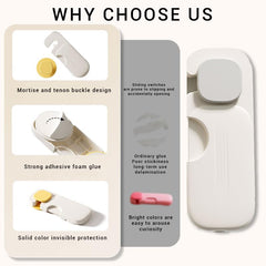 Vantico invisible buckle design ensures quick, inconspicuous protection for home storage