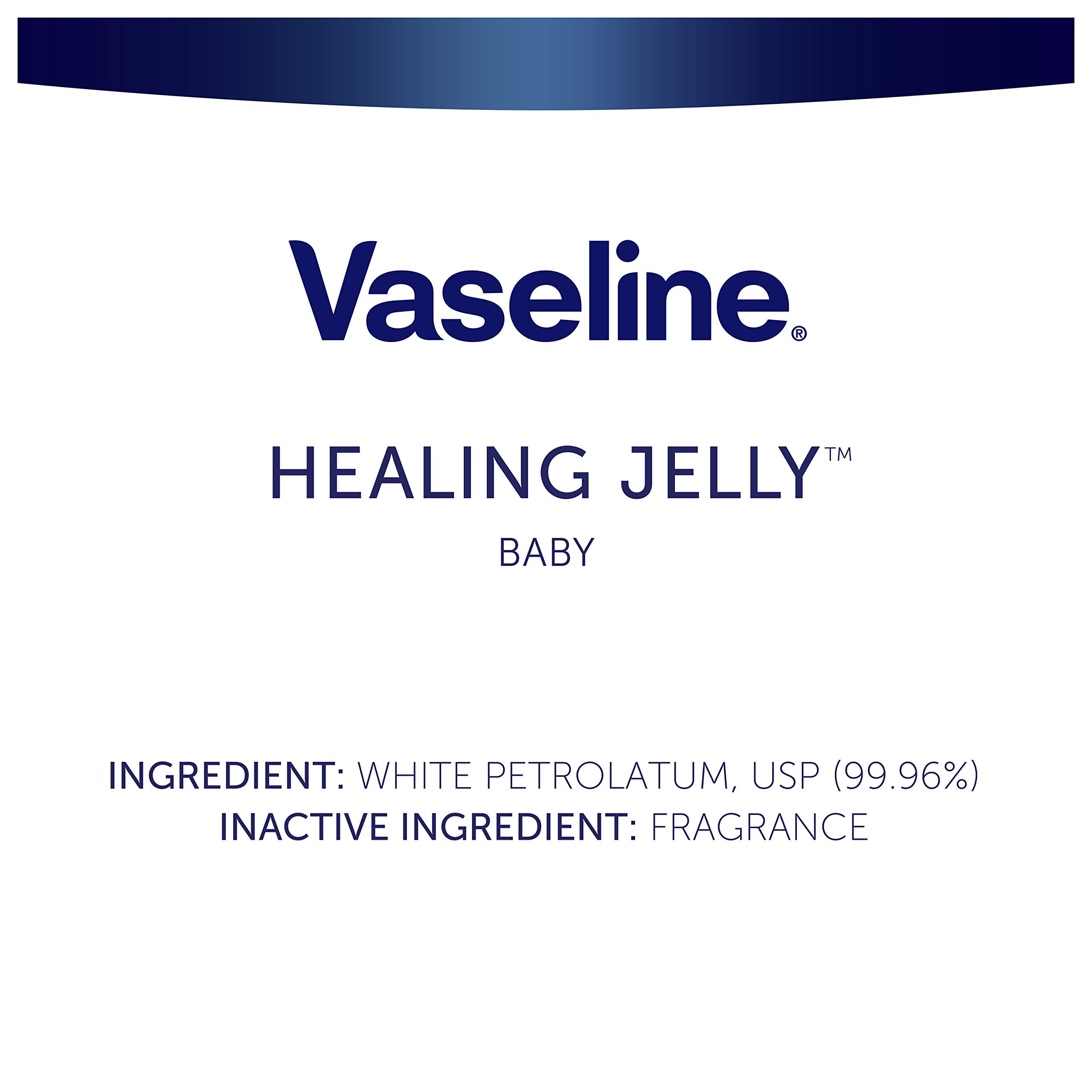 Vaseline Baby moisturizer provides daily softness for cheeks and body