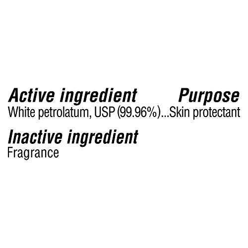Vaseline baby powder scent adds gentle aroma during application