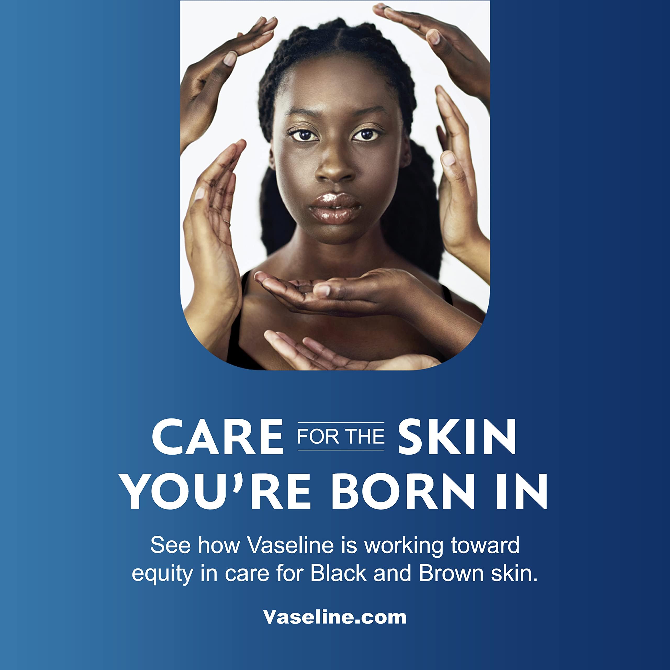 Vaseline Healing Jelly Baby with a gentle baby powder scent.