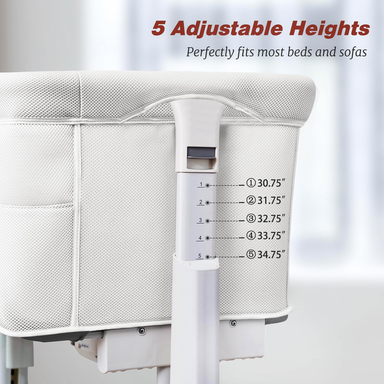 VaVaSoo 360-degree wheels enable silent mobility with no floor damage