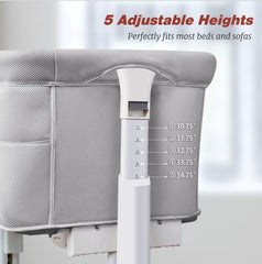 VaVaSoo 360-degree wheels with brakes enabling quiet mobility across rooms.
