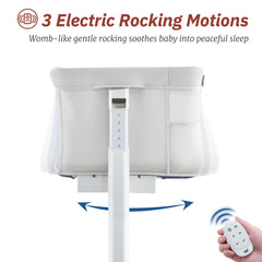 VaVaSoo bedside sleeper conversion with guard removed enables night care