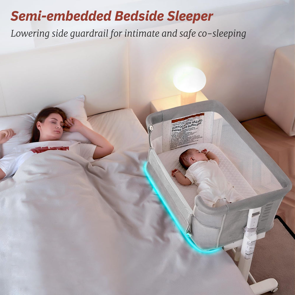 VaVaSoo close-care setup demonstrating bedside-accessibility for nighttime routines.