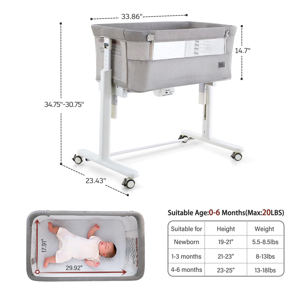 VaVaSoo sturdy aluminum frame providing a secure sleep space.