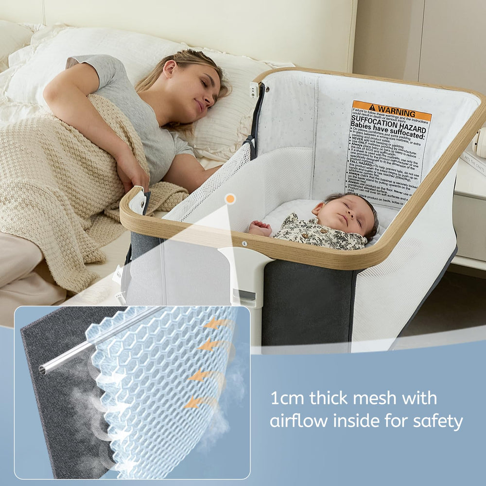 VaVaSoo four locking wheels enable safe room-to-room movement