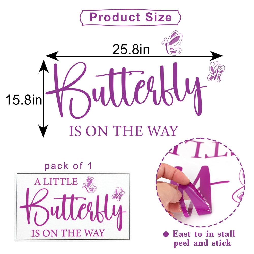 VAVAYAO butterfly backdrop enhances balloon arch with vibrant, reusable wall decor for photos.