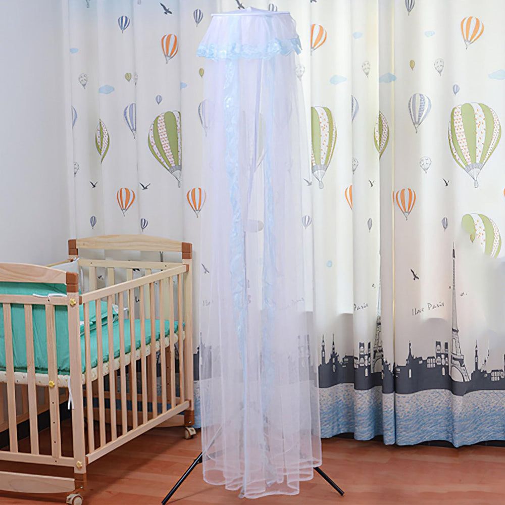Vawolecy foldable mosquito dome offers travel-friendly bedtime canopy.