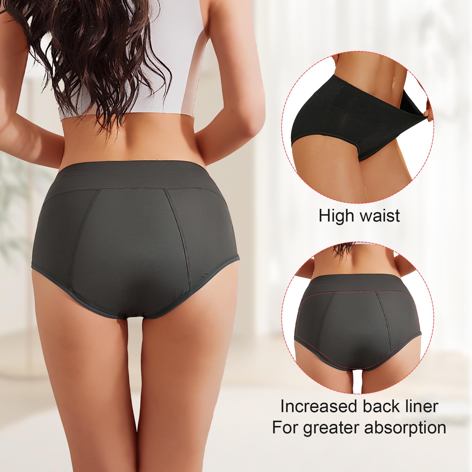 VAYLUX breathable material underwear keeps you comfortable all day long.