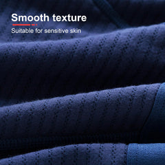 VAYLUX fabric closeup highlighting breathable cotton blend and mesh panels