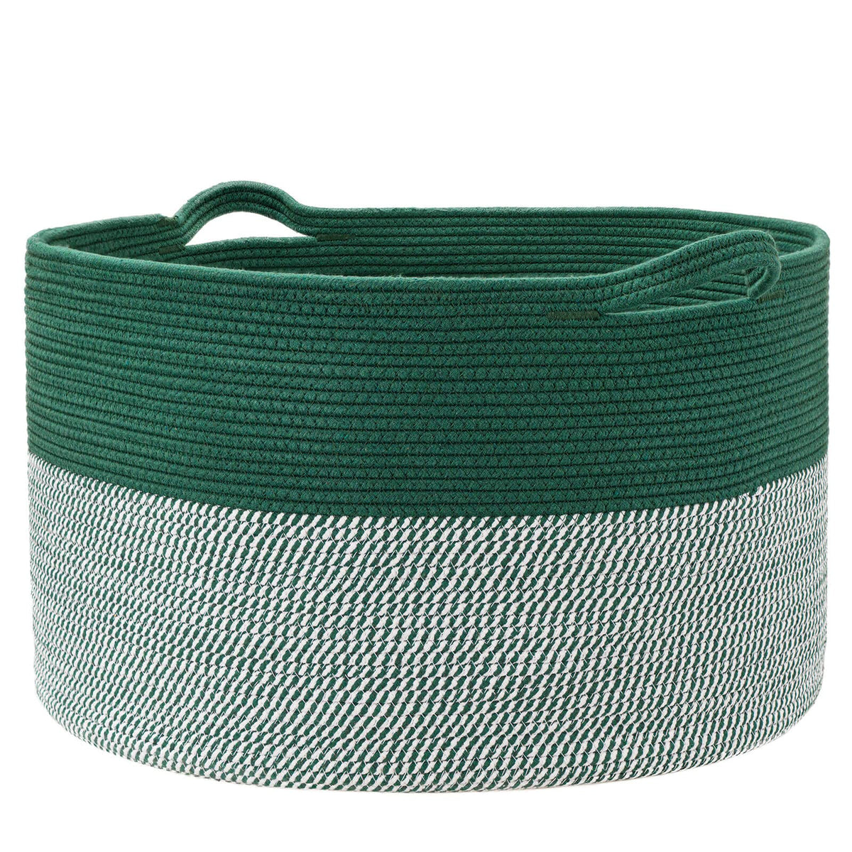 Vazpalas extra-large rope basket for blankets, keeping living spaces tidy and cozy.