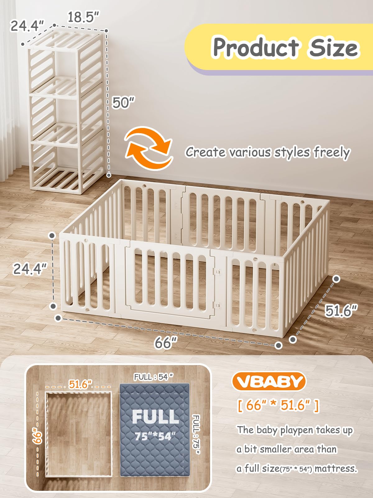 VBABY CPC-certified materials ensure reliable play space quality