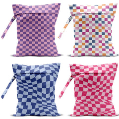VBCVBGFH 4-pack wet bag front view for travel organization and beach trips.