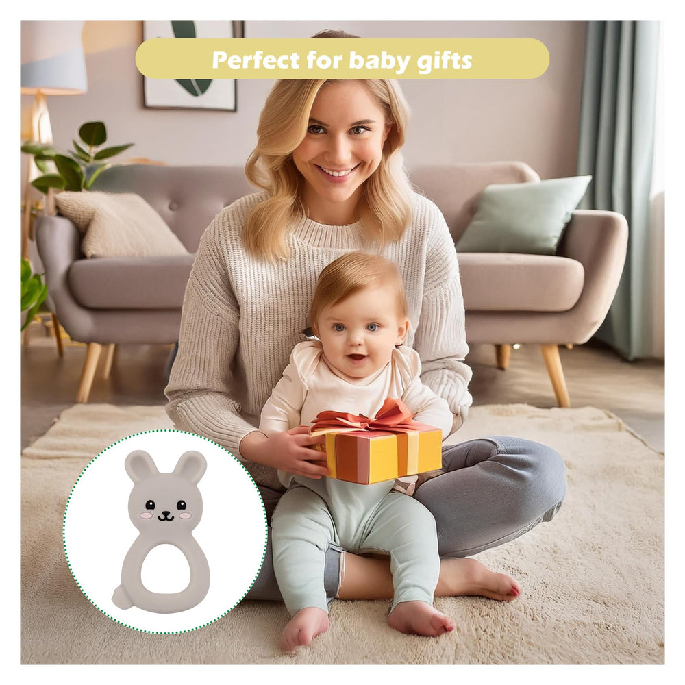 Vbglmya gift-ready bunny teether packaging for gifting