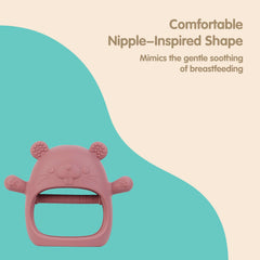 Vbglmya groundhog teether textured body for sensory exploration