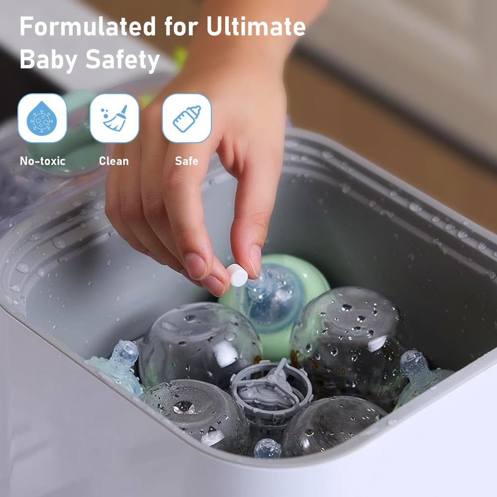 VBSUTO resealable packaging keeps tablets fresh and dry.