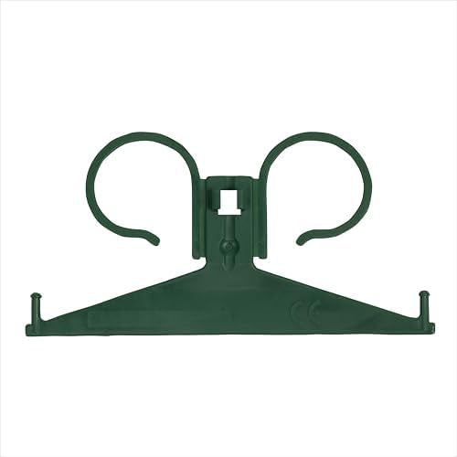 Secure fit and adjustable hooks for different bag sizes.