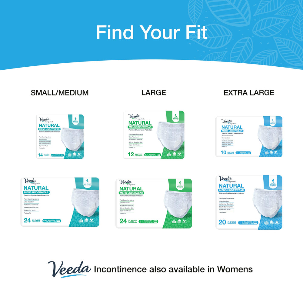 Hypoallergenic label on Veeda natural underwear for sensitive skin