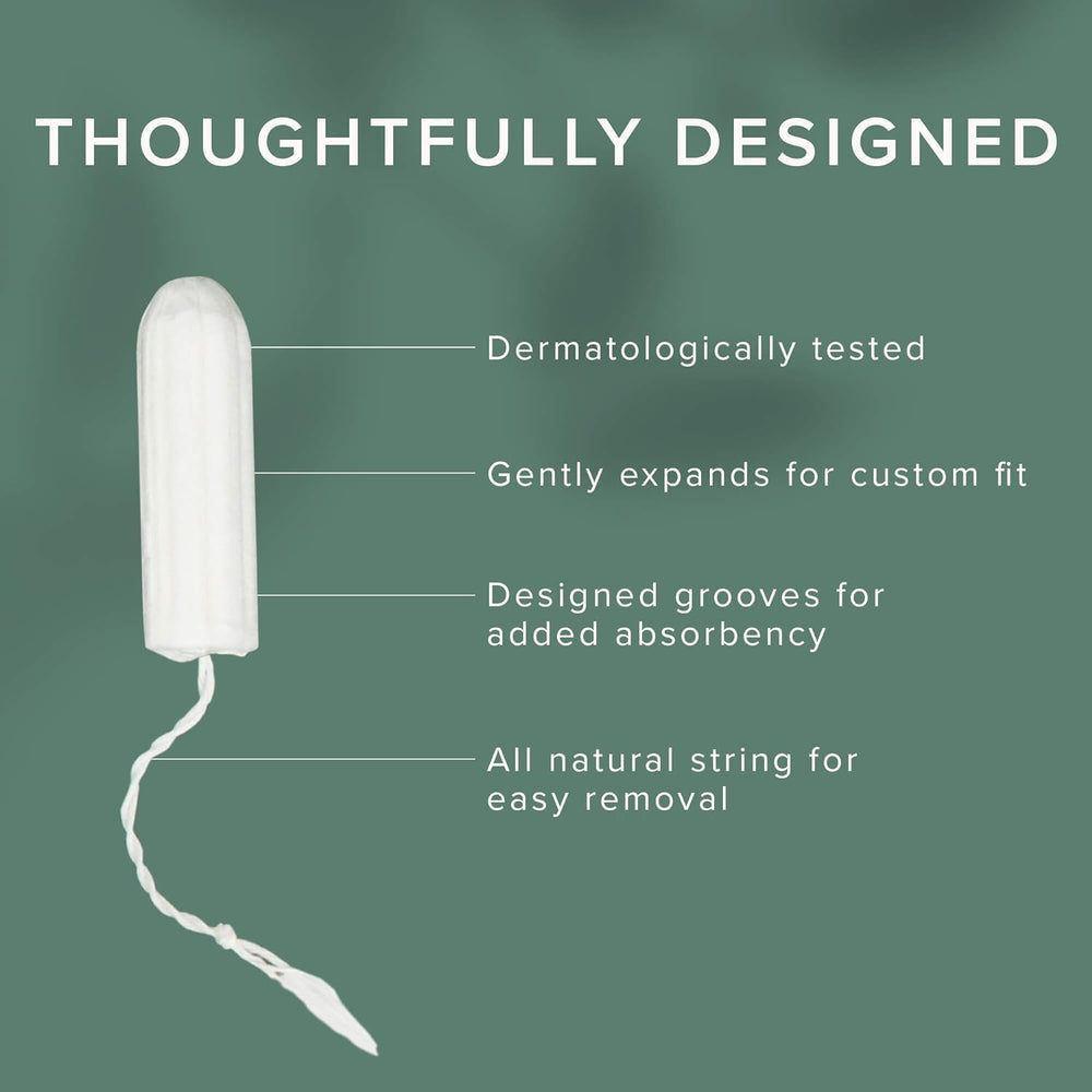 Veeda tampons unscented hypoallergenic formula supports sensitive users.