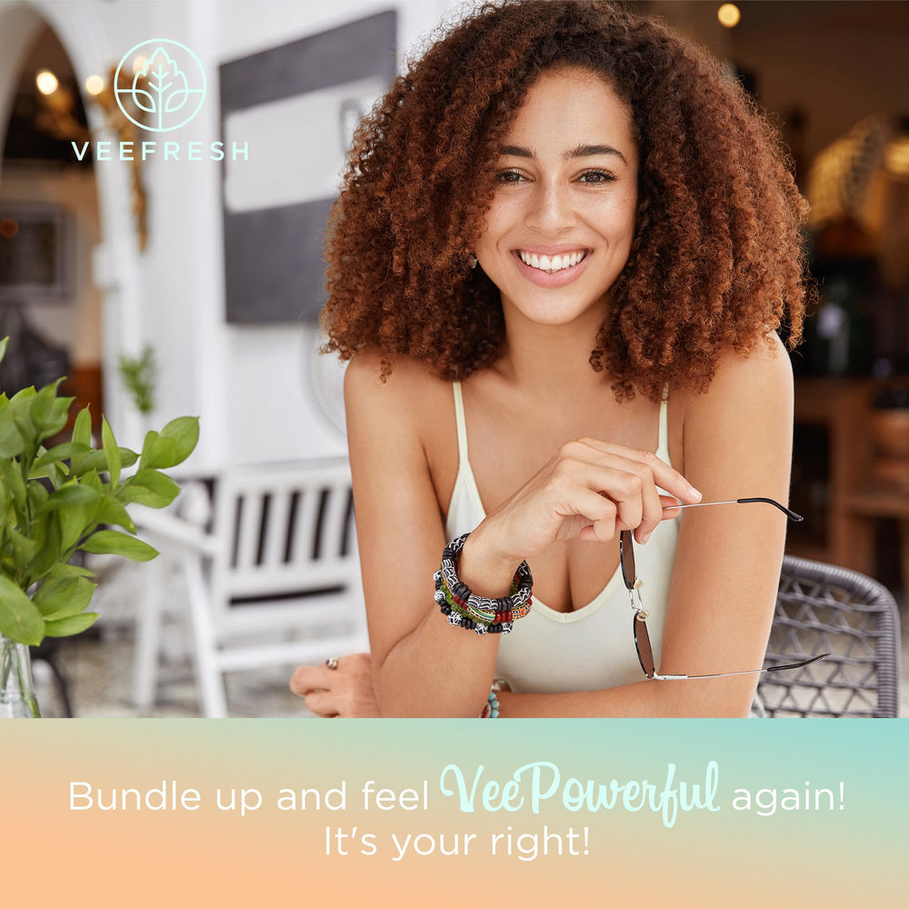 VeeFresh boric acid suppositories pack displayed