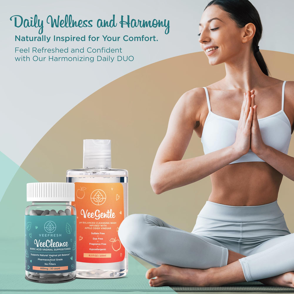 VeeFresh hypoallergenic gentle-care icon signaling safety