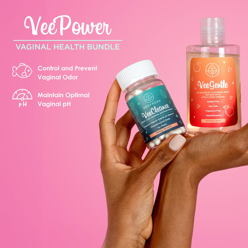 VeeFresh VeeGentle wash bottle for gentle cleansing