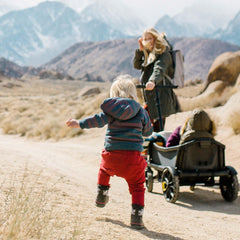 Veer All-Terrain Cruiser side view showing two seats and ample storage