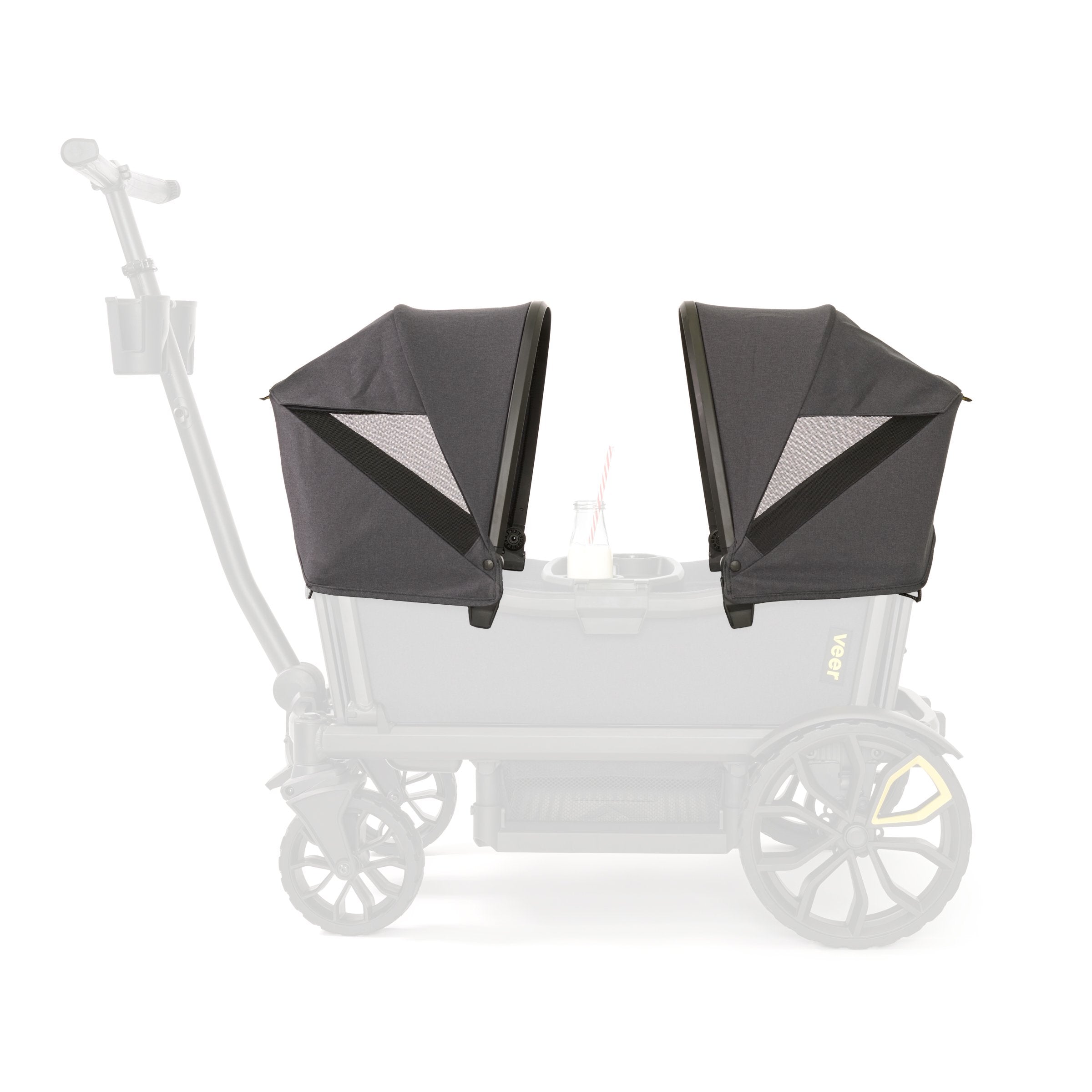 Veer Cruiser 2-Seater canopy design targets the model, not XL variants.