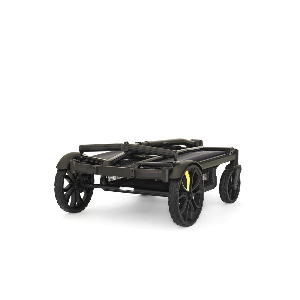 Veer Cruiser XL compact-fold design for easy storage in small cars.