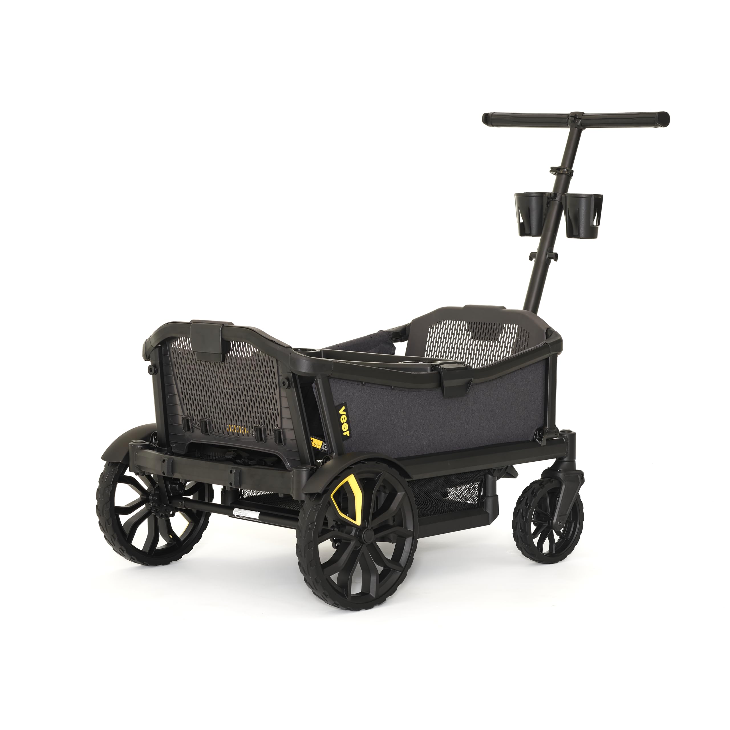 Veer Cruiser XL lightweight four-seat wagon designed for easy trunk storage.
