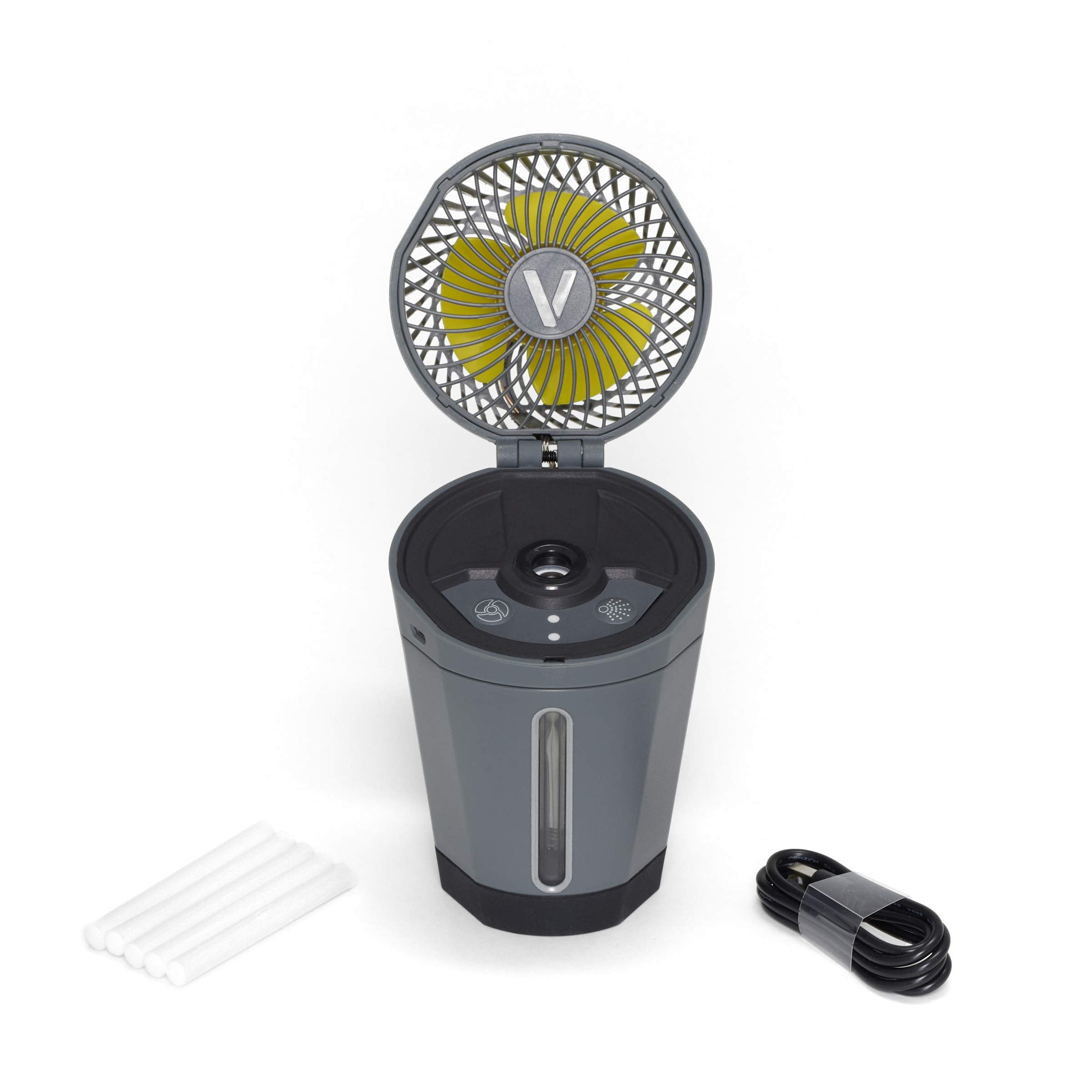 Veer misting fan for babies delivers a gentle mist for comfortable outings.