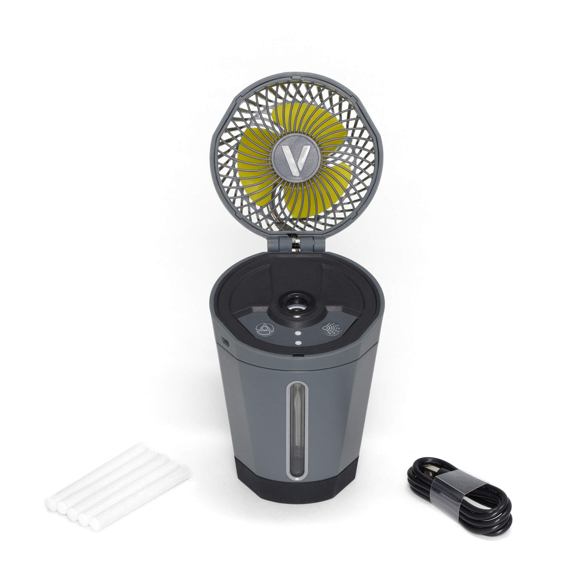 Veer misting fan for babies delivers a gentle mist for comfortable outings.