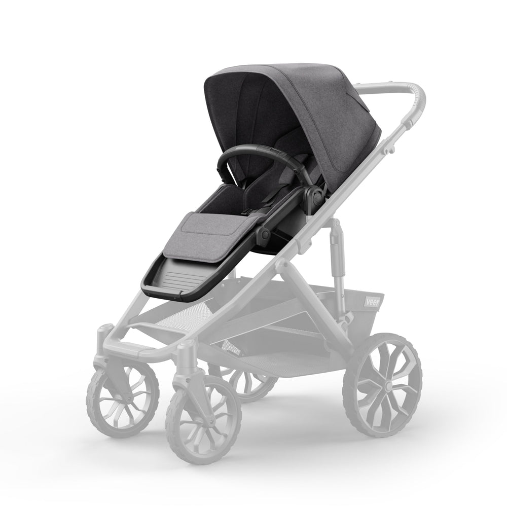Veer Switchback Seat in use for on-the-go meals and secure seating