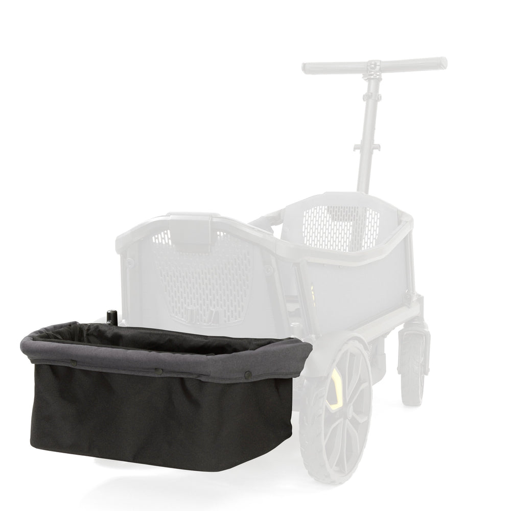 Veer 15 pounds weight capacity label on the basket.