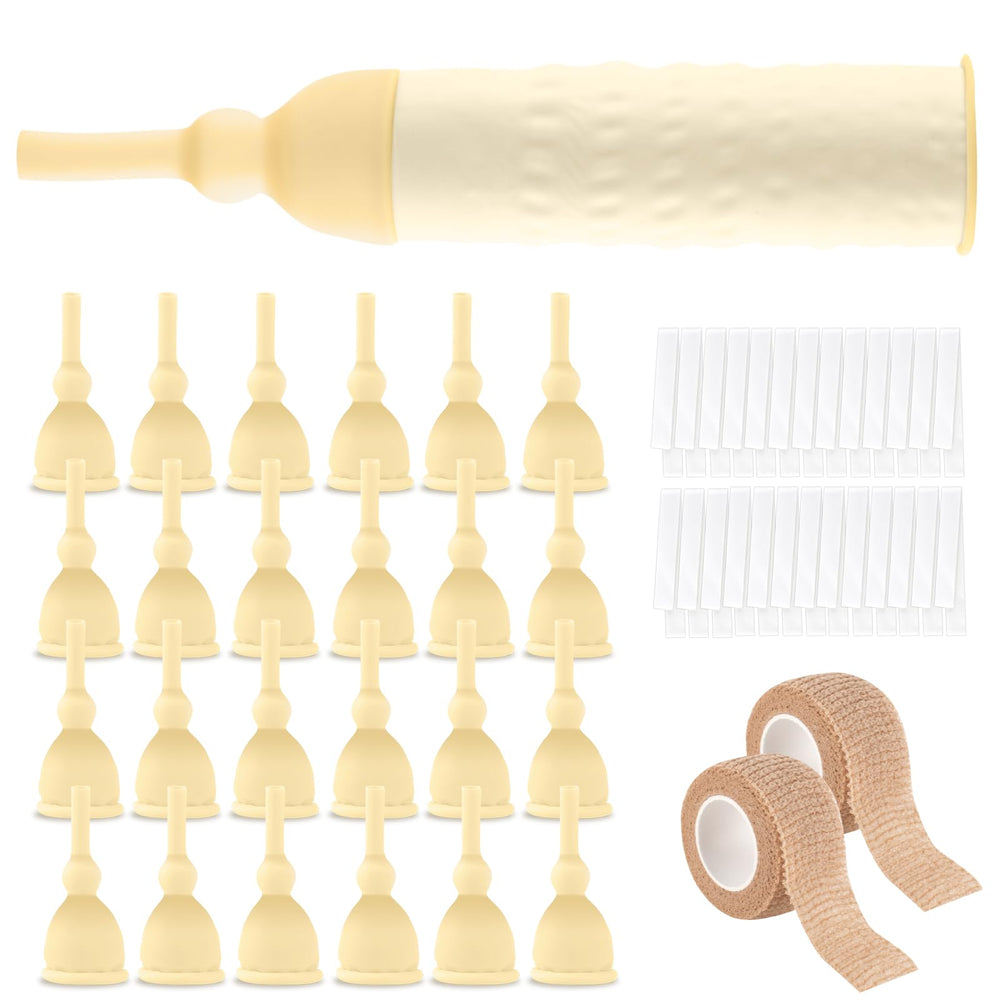 VEEVIIY external catheter 25mm with a secure, skin-friendly fit