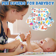 VEEVIIY 12-piece pee cover set with six styles for versatility