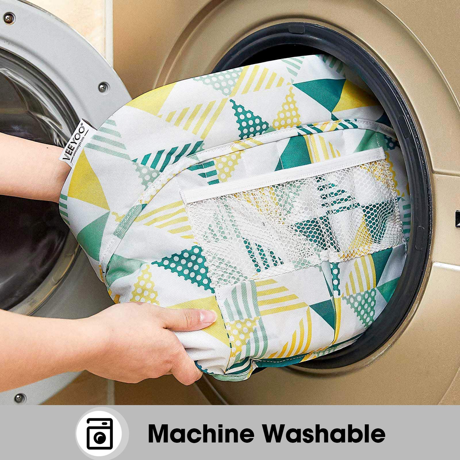 VEEYOO removable washable cover makes cleanup quick after messes