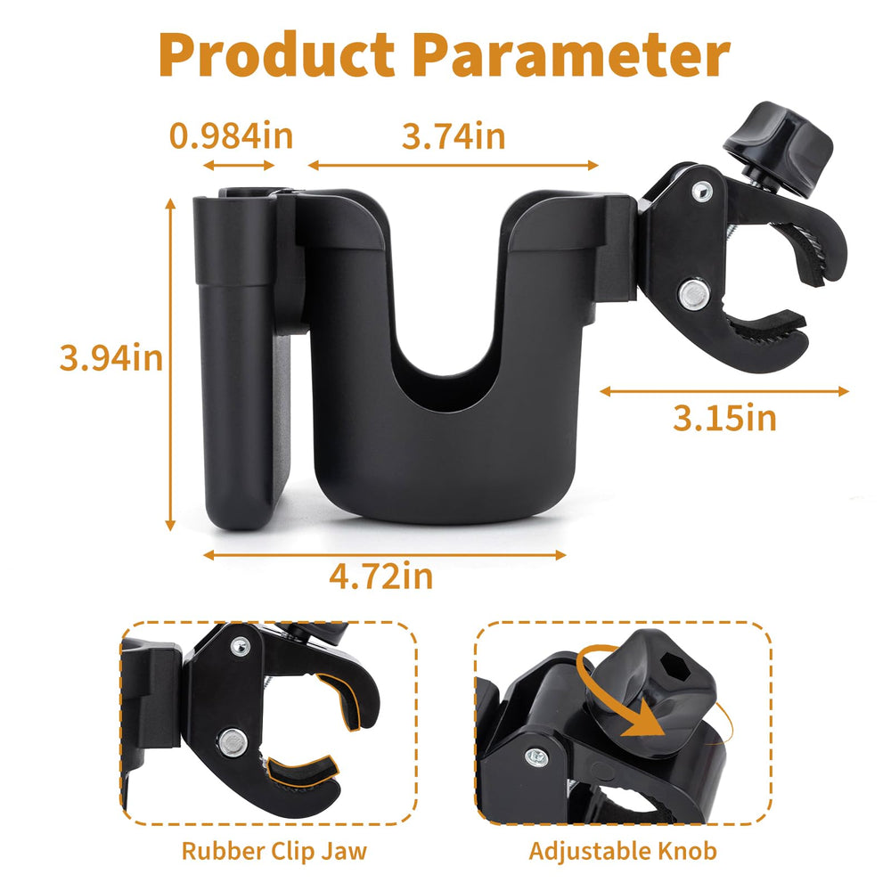 Vekniqo reinforced base with double locks prevents shaking.