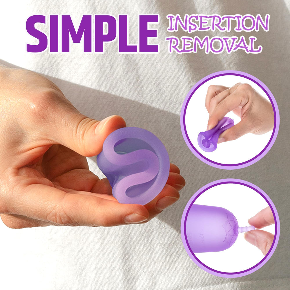 Venus Cup care and storage guide included with the kit.