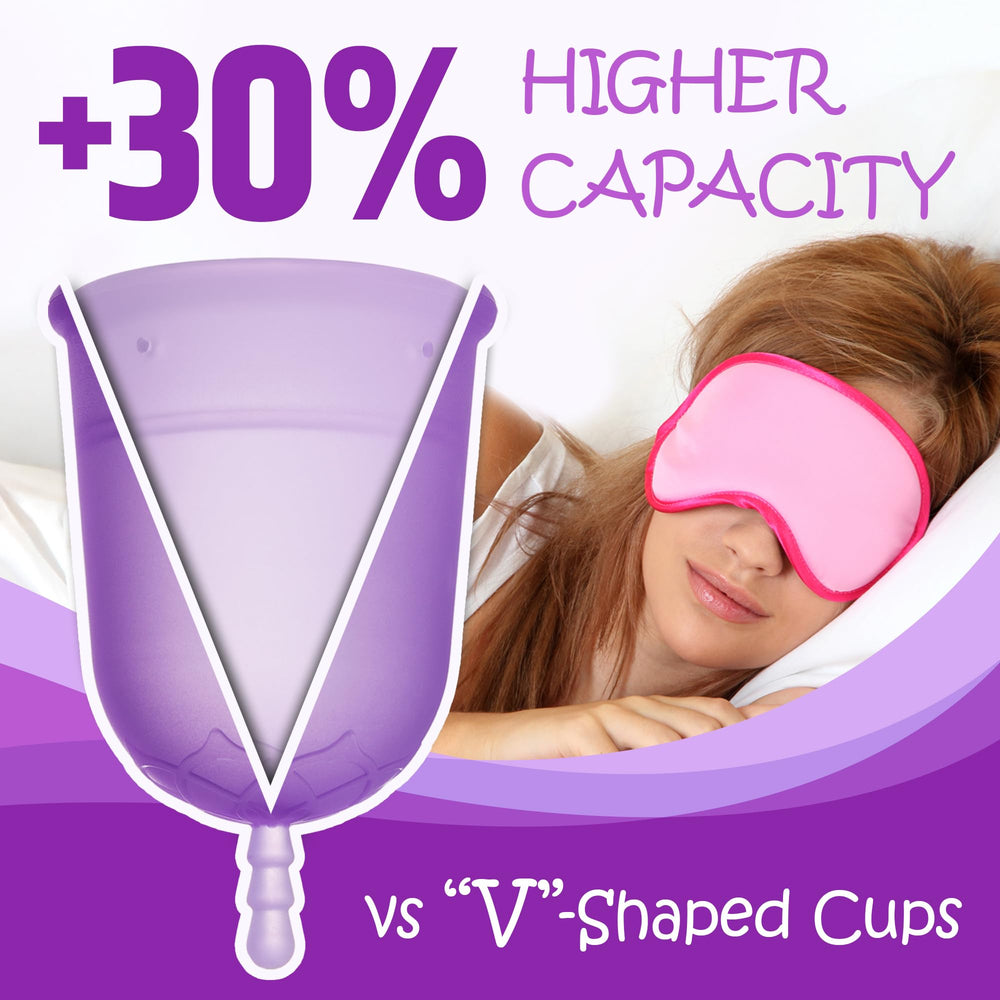 Venus Cup made in the USA with ISO certification for quality.