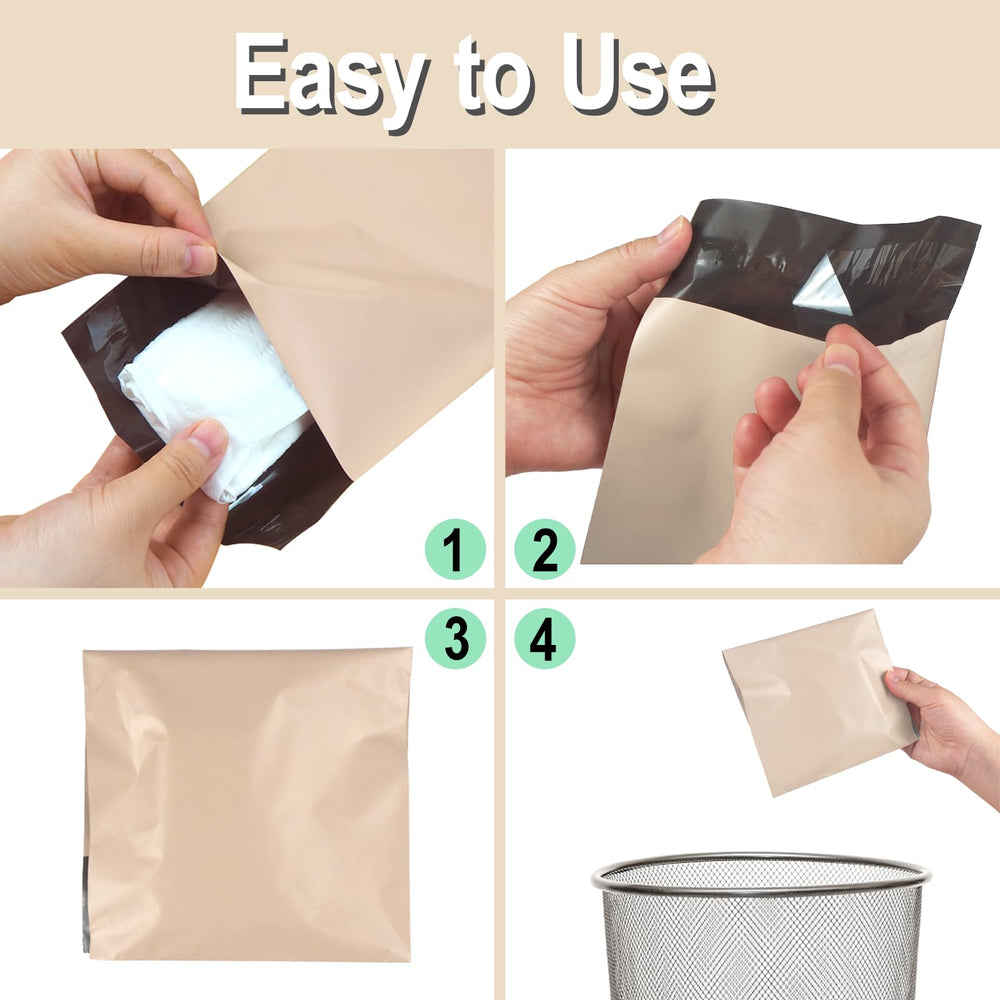 Venyat multi-use disposal bags double as small trash bags for bathroom or travel needs.