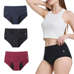 VEOPRIHGH leak-proof underwear front view offers all-day protection and comfort.