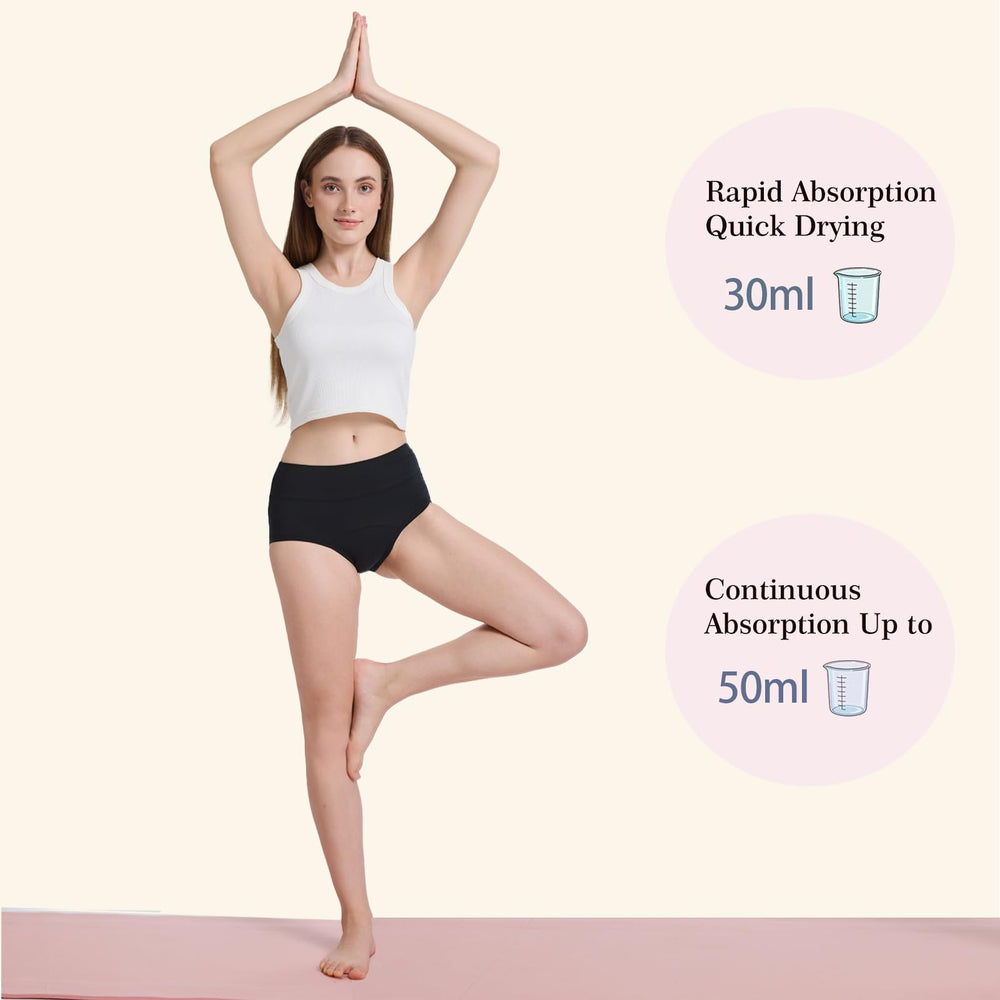 VEOPRIHGH underwear worn by model demonstrating discreet profile under clothing