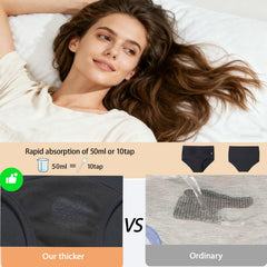 VEOPRIHGH leakproof underwear overnight coverage for uninterrupted sleep