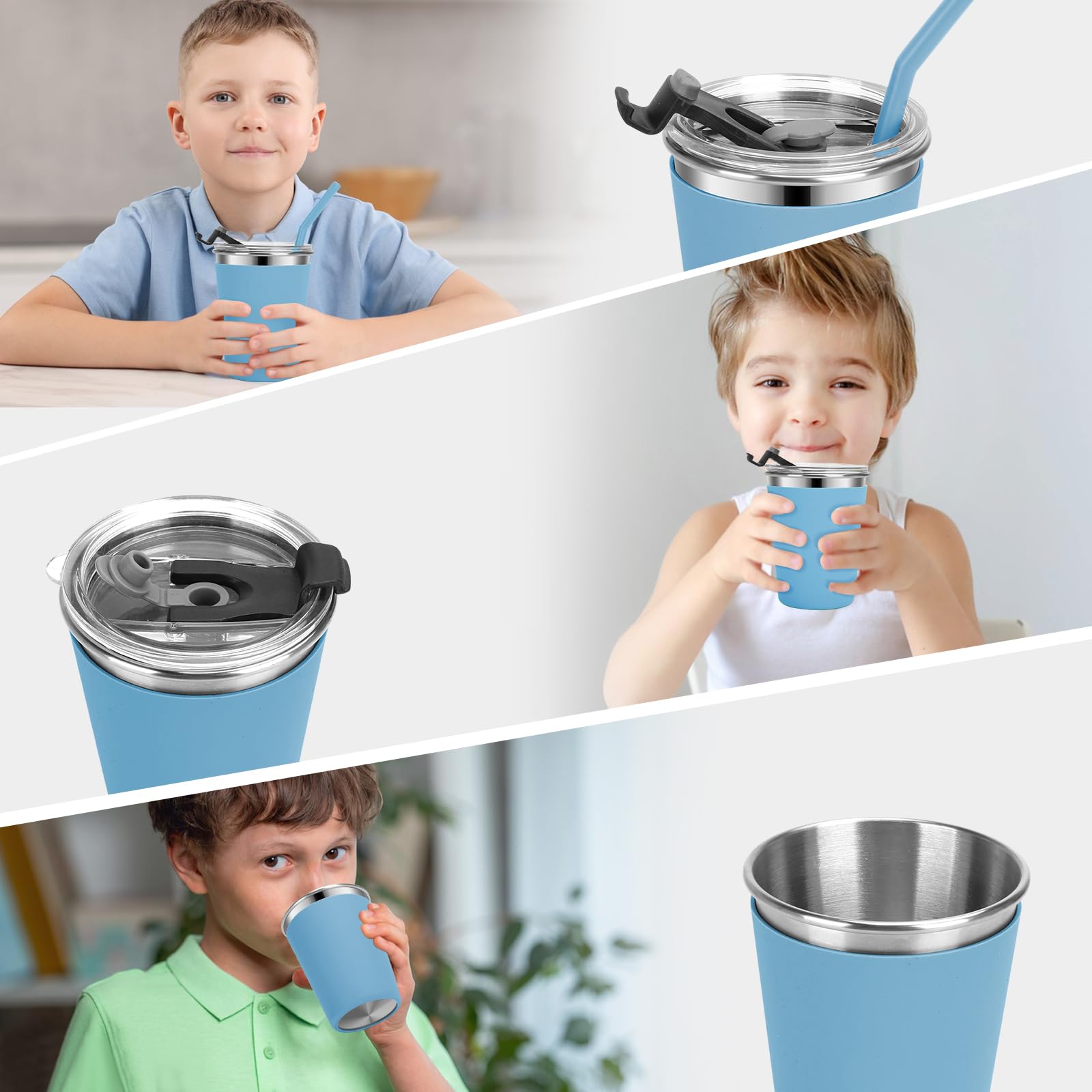 Vermida stackable 10oz cups save space in bags and cabinets