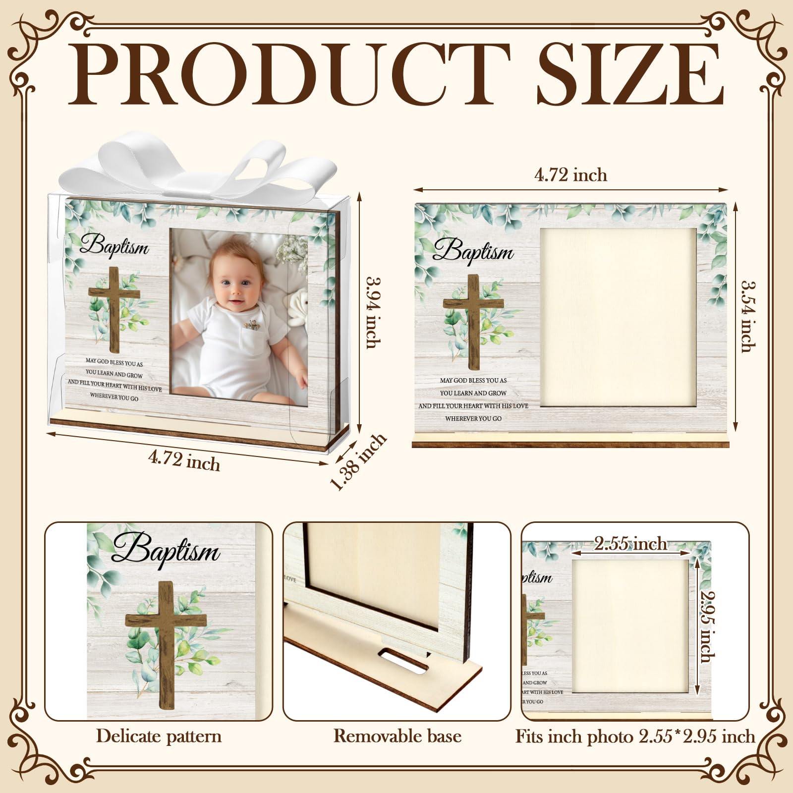 Vercraft clear PVC storage box displaying cherished prints