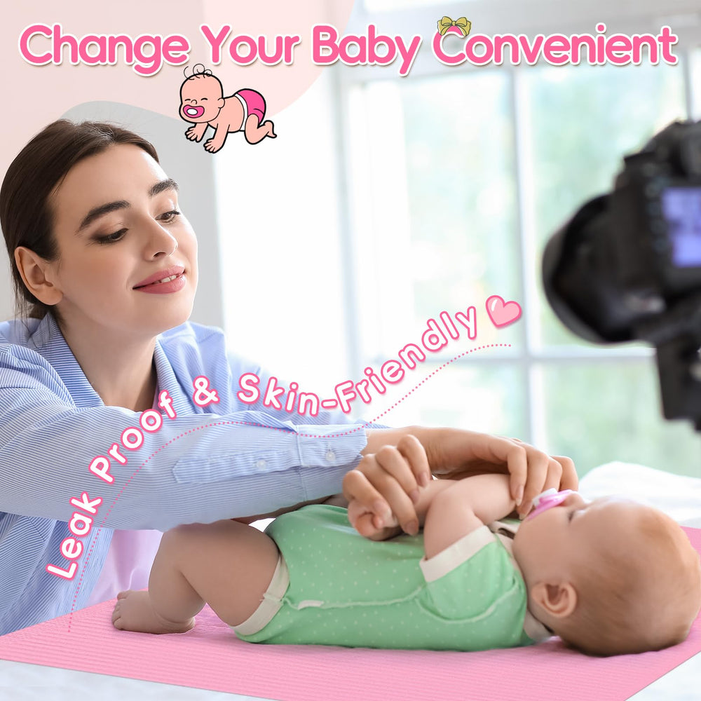 Vercraft waterproof bottom liner prevents leaks during diaper changes.