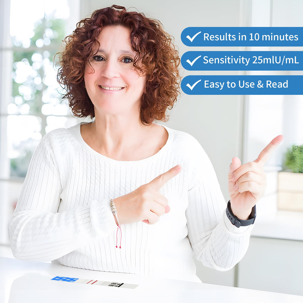 VerdeVilla menopause test result reading with guidance for interpretation