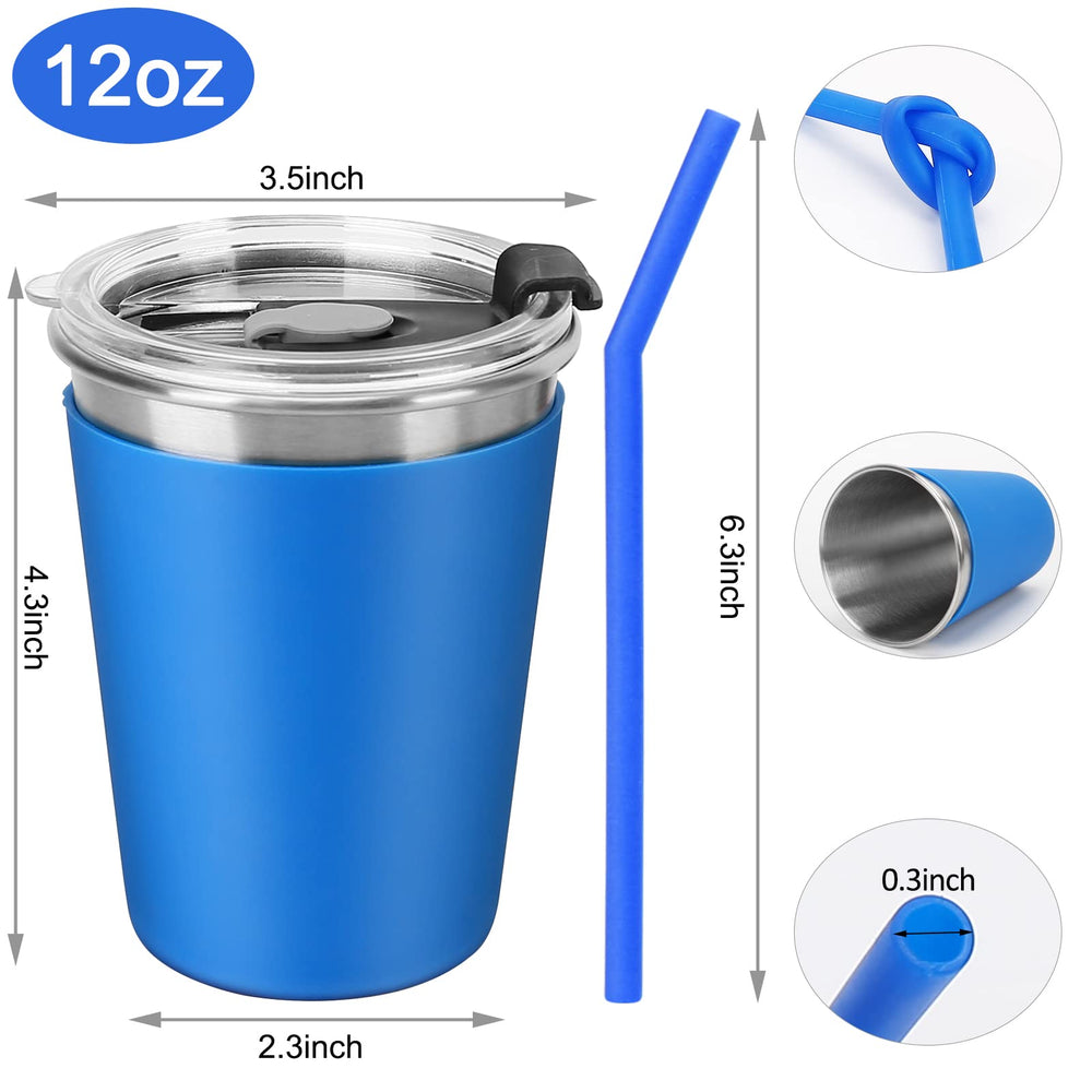 Vermida kids cup featuring sturdy 18/8 stainless steel construction.