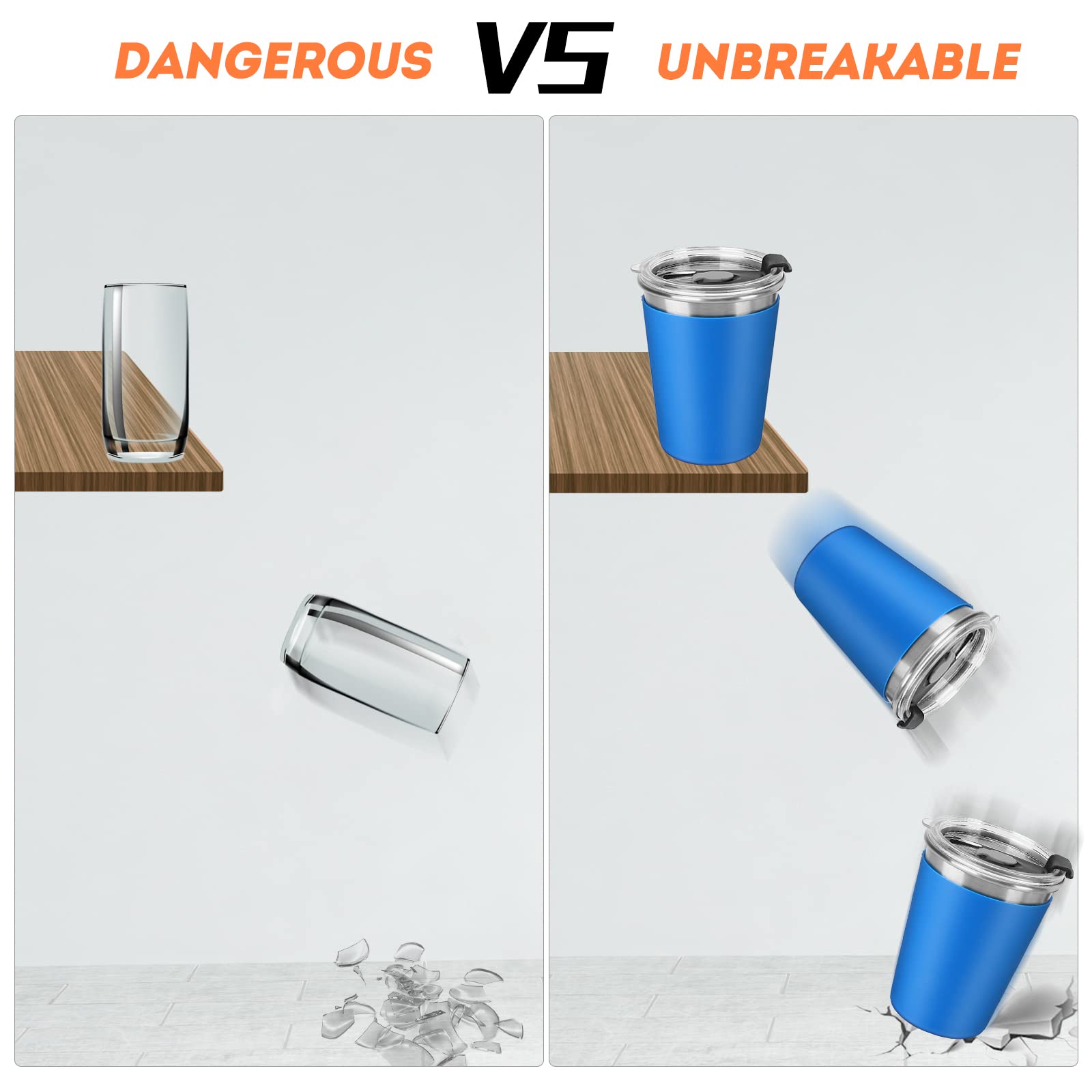 Vermida cup highlights a durable base ready for drops.
